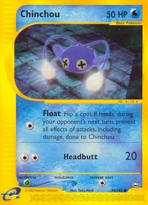 Chinchou #70 – Aquapolis