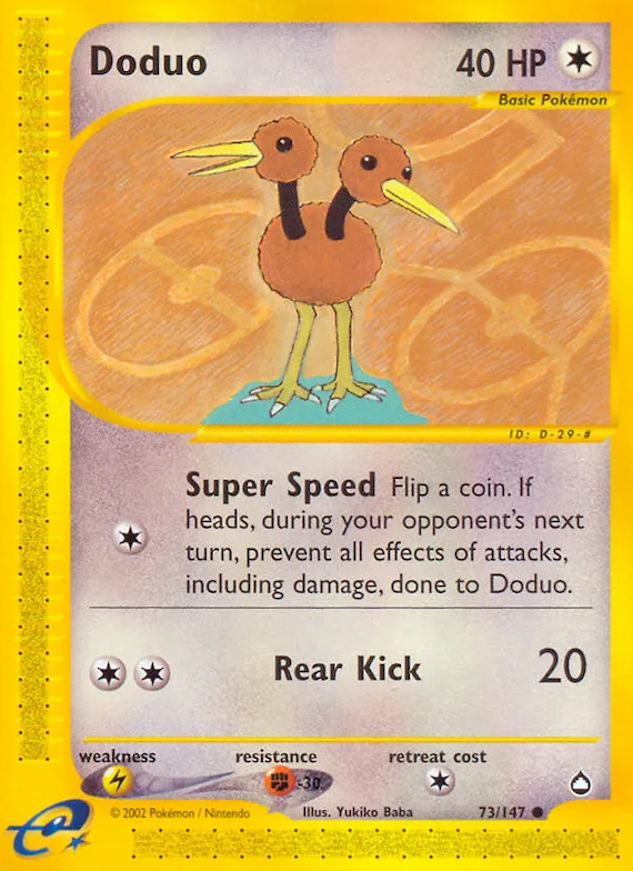 Doduo #73 – Aquapolis