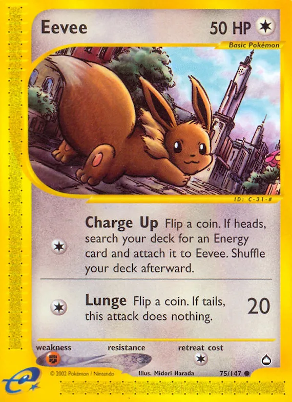 Eevee #75 – Aquapolis