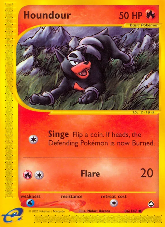 Houndour #86 – Aquapolis