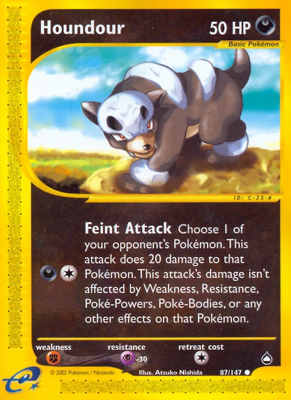 Houndour #87 – Aquapolis