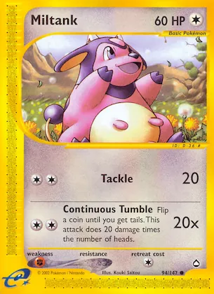 Miltank Nr. 94 – Aquapolis