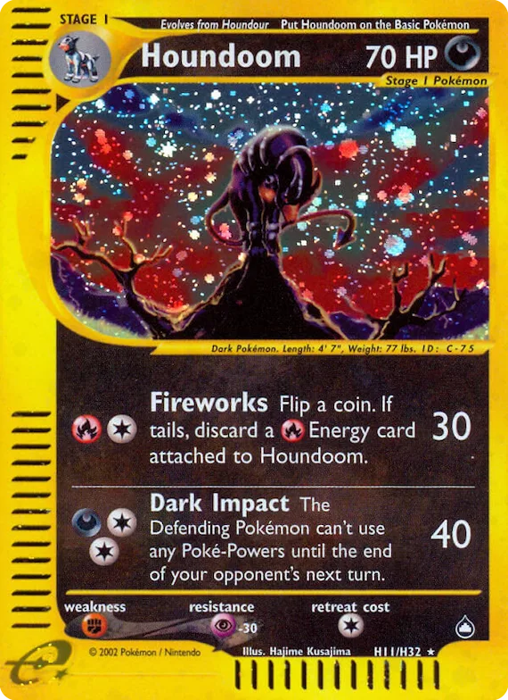 Houndoom #H11 – Aquapolis
