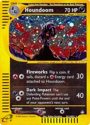 Houndoom #H11 – Aquapolis