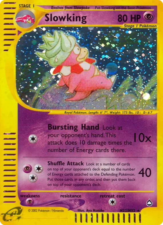Slowking #H22 – Aquapolis