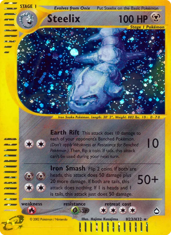 Steelix #H23 – Aquapolis