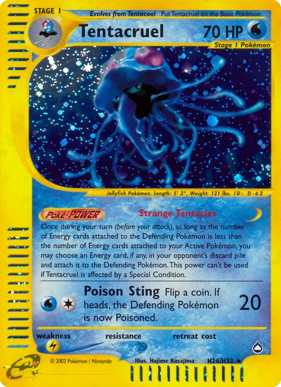 Tentacruel #H26 – Aquapolis