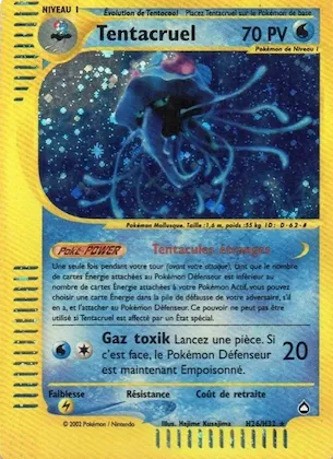 Tentacruel n° H26 – Aquapolis