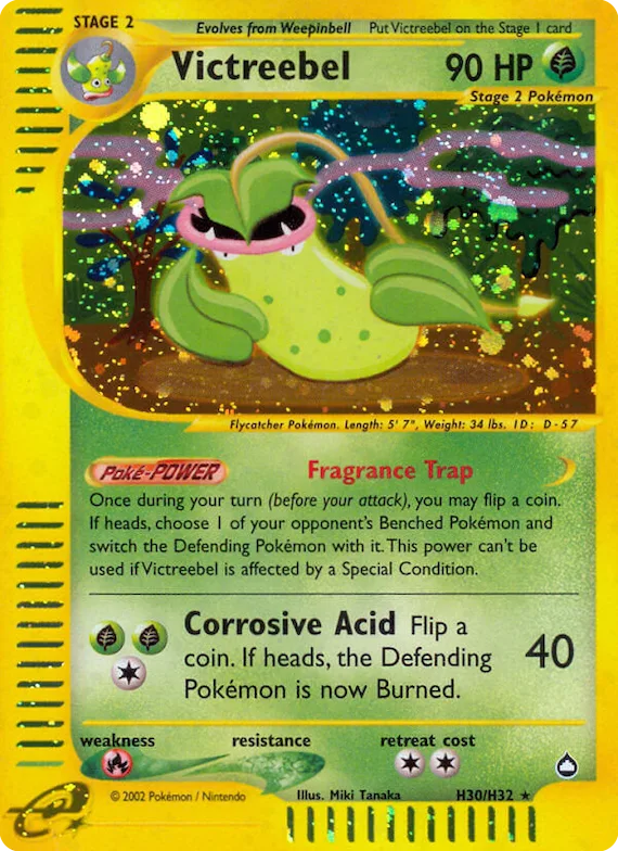 Victreebel #H30 – Aquapolis