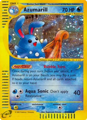 Azumarill #H4 – Aquapolis