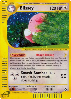 Blissey #H6 – Aquapolis