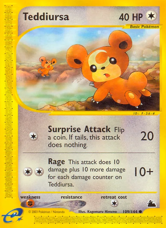 Teddiursa #109 – Skyridge