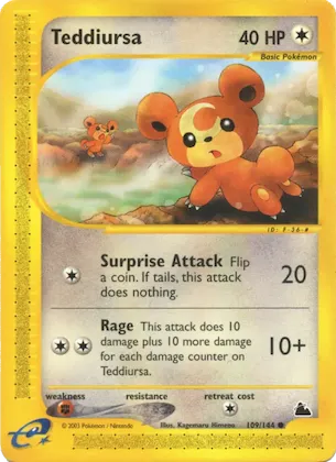 Teddiursa n° 109 – Skyridge
