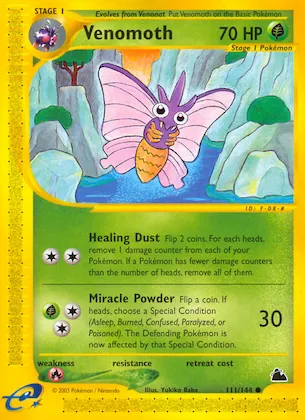 Venomoth #111 – Skyridge