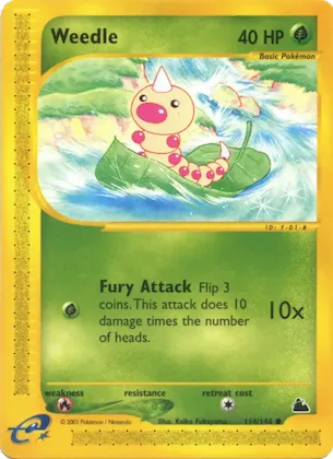 Weedle n° 114 – Skyridge