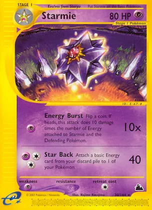 Starmie Nr. 30 – Skyridge
