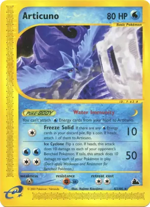 Articuno n° 4 – Skyridge