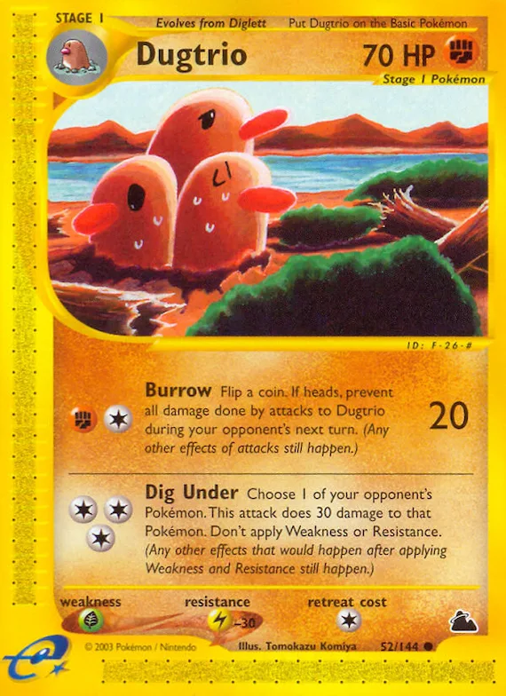 Dugtrio #52 – Skyridge