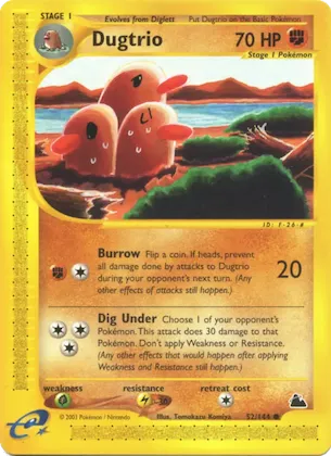 Dugtrio n° 52 – Skyridge