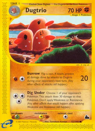 Dugtrio #52 – Skyridge