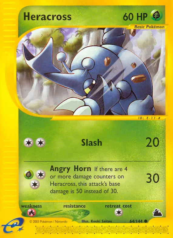 Heracross #64 – Skyridge