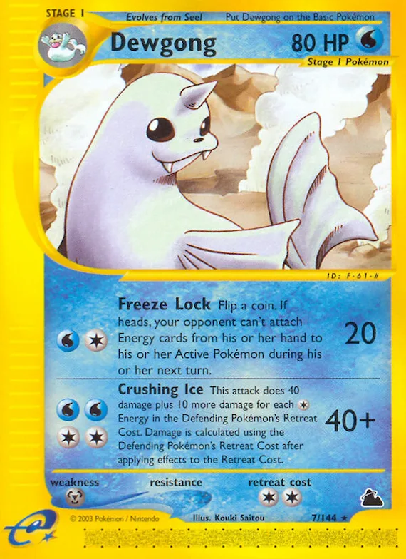 Dewgong #7 – Skyridge