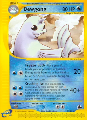 Dewgong #7 – Skyridge
