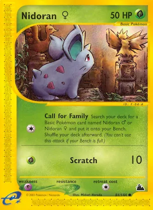 Nidoran ♀ #81 – Skyridge
