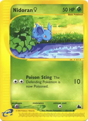 Nidoran ♀ n° 82 – Skyridge