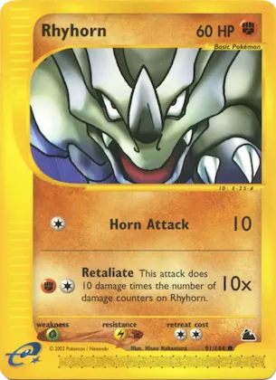 Rhyhorn n° 91 – Skyridge
