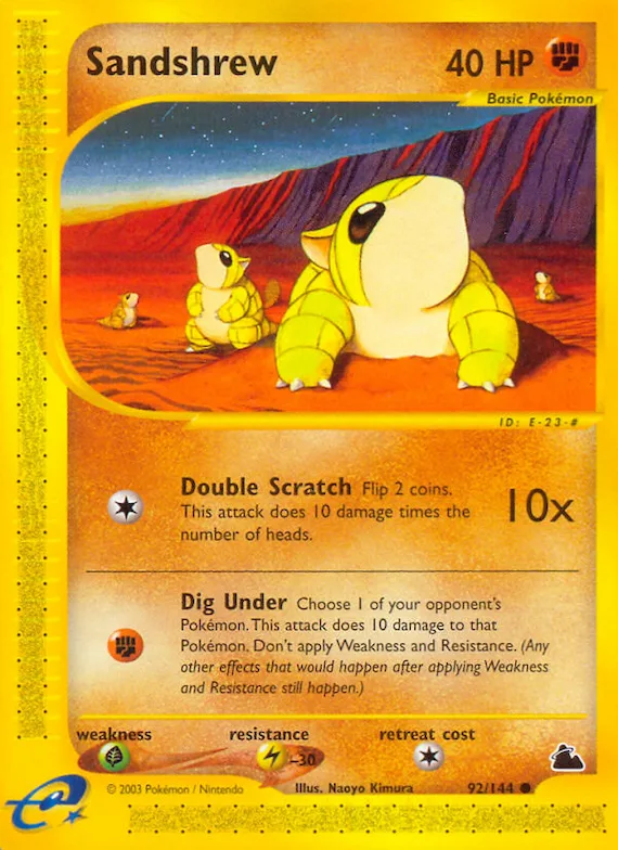 Sandshrew #92 – Skyridge