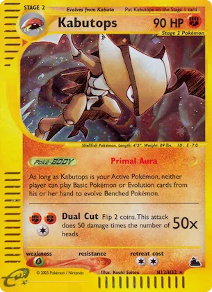 Kabutops n° H13 – Skyridge