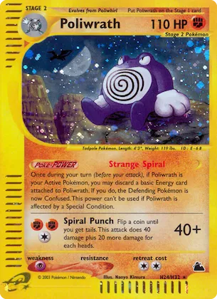 Poliwrath n° H24 – Skyridge