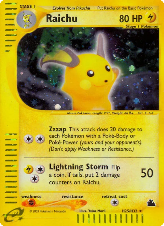 Raichu H25 – Skyridge