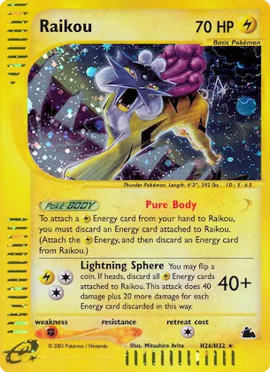 Raikou n° H26 – Skyridge