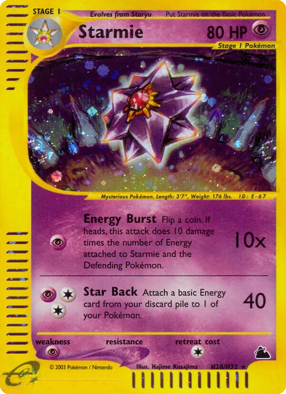 Starmie H28 – Skyridge