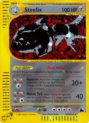 Steelix n° H29 – Skyridge