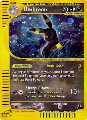 Umbreon #H30 – Skyridge