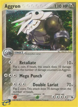 Aggron #1 – Ruby & Sapphire
