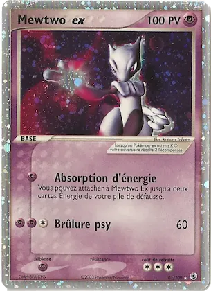 Mewtwo ex 101 – EX Rubis & Saphir