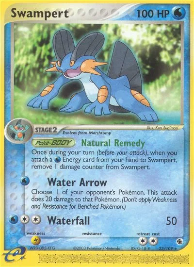 Swampert #23 – Ruby & Sapphire