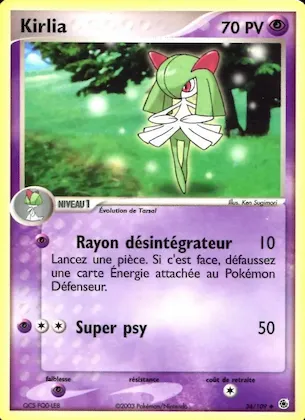 Kirlia n° 34 – EX Rubis & Saphir
