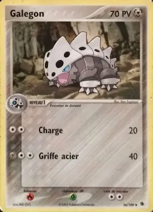 Galegon n° 36 – EX Rubis & Saphir