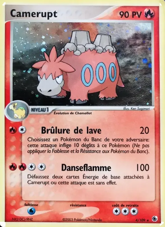 Camerupt 4 – EX Rubis & Saphir