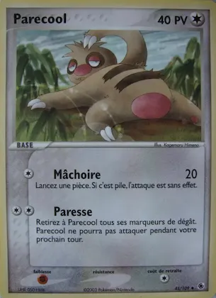 Parecool n° 45 – EX Rubis & Saphir