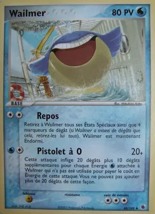 Wailmer n° 48 – EX Rubis & Saphir