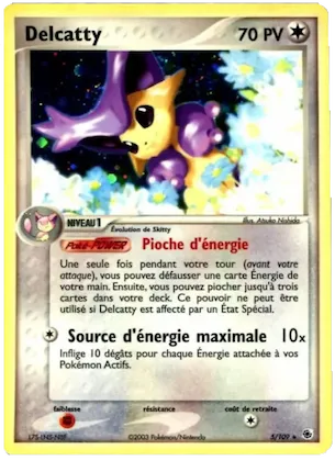Delcatty n° 5 – EX Rubis & Saphir