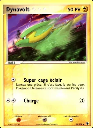 Dynavolt n° 53 – EX Rubis & Saphir