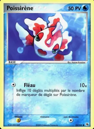 Poissirène n° 55 – EX Rubis & Saphir