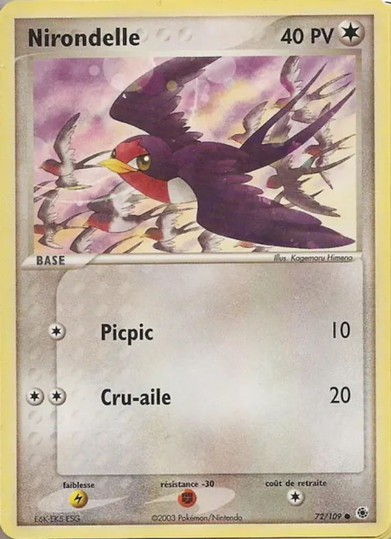 Nirondelle 72 – EX Rubis & Saphir